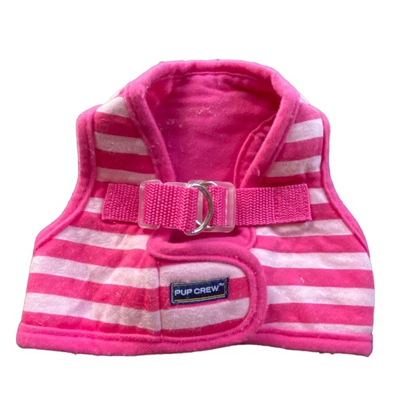 Pup crew padded stripped harness - Picture 1 of 8
